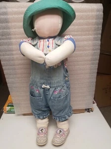 28' Tall Handmade Farmgirl Doll - Picture 1 of 11