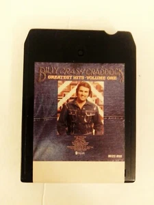 8 Track Audio Cassette Cartridge Billy Crash Craddock's Greatest Hits Volume One - Picture 1 of 2