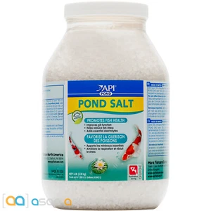 API Pond Salt 9.6 lbs Promotes Koi Fish Health Improves Gill Function - Picture 1 of 2