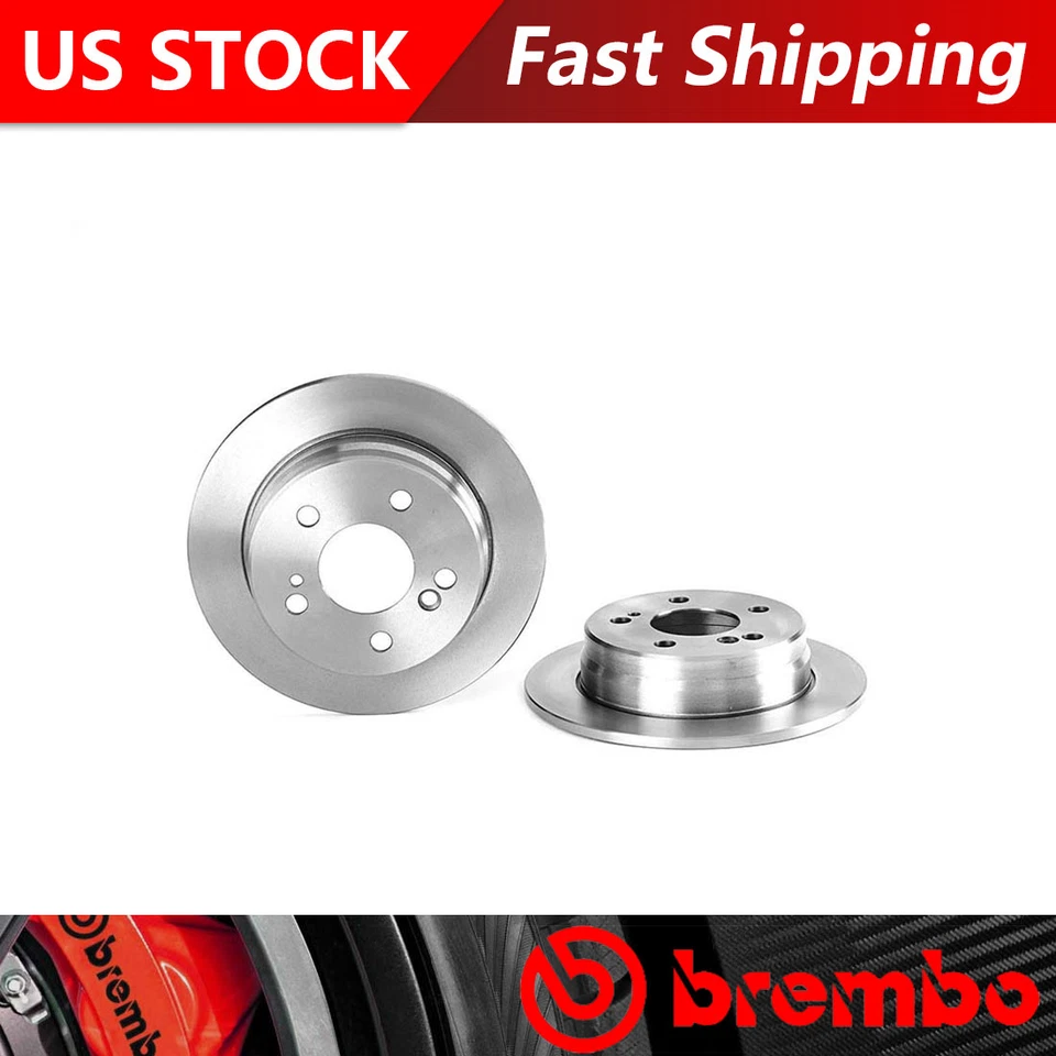Se adapta a rotores de freno traseros Mercedes-Benz 190D 1984-1989 - Brembo Premium OE Foto 1 de 4