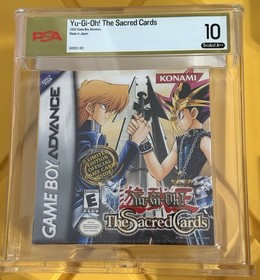 PSA 10 A++ Sealed Yu-Gi-Oh! The Sacred Cards GBA Yugioh Gameboy not WATA CGC VGA