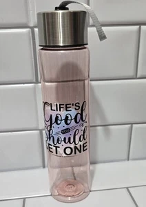Botella de agua de plástico Snarky Mainstay de 18 OZ color perla solo bebidas frías - Imagen 1 de 2