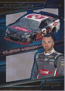 2017 Panini Torque Clear Vision Gold #3 Austin Dillon /149 - Racing - Picture 1 of 2