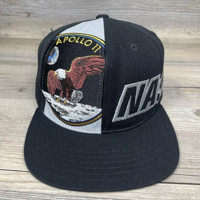 Gorra de colección NASA Apolo 11 Moon Mission American Needle Snapback lana espacial Foto 1 de 4