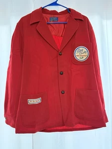 Pendleton Bing Crosby Pro-amateur Wool Red Jacket Size Large - Picture 1 of 11