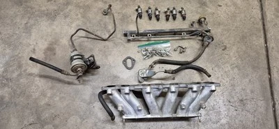 Toyota Celica Supra MA61 1984 5MGE juego de pernos de admisión de riel de combustible Foto 1 de 2