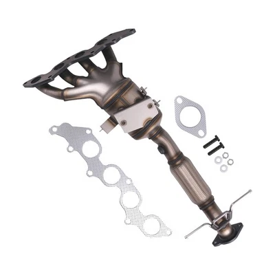 Convertidor catalítico para Mazda 3/Mazda 5 2,3 L 2004-2010 acero inoxidable Foto 1 de 4