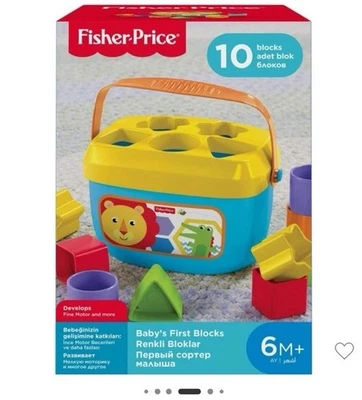 Fisher Price Baby's First Blocks Multicolor Toy Building Block Set for Infants - Image 1 of 4