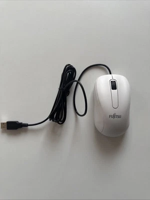 Fujitsu M520 Maus - Weiß Kabelgebundenen - Bild 1 von 2