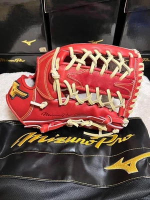 [NUEVO] Guante Mizuno Pro Classic 12.75 Outfield Derecho Rojo 1AJGR30007 Flagship Shop Foto 1 de 4