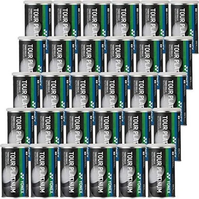 Yonex  Tennis Ball TB-TPL2 Tour Platinum  1 box (30 cans / 60 bulbs) - Image 1 of 2