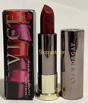 Urban Decay Vice Lipstick Shade SINGE Metallized 3.4g New In Box - Image 1 of 3