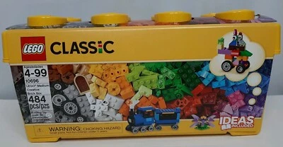 LEGO 10696 Classic Medium Creative Box 484 Piece Building Box Set NEW & SEALED  - Image 1 of 3