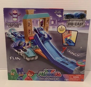 PJ Masks Die Cast Track Set - Cat-Car Included - NIB - Picture 1 of 4