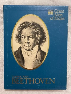 LUDWIG VAN BEETHOVEN Time Life: Great Men Of Music USED Classical 4 Cassette Set - Image 1 of 3