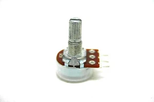 MINI POTENTIOMETER ALPHA A2K 2K 16mm AUDIO LOGARITHMIC PC MOUNT - Bild 1 von 1