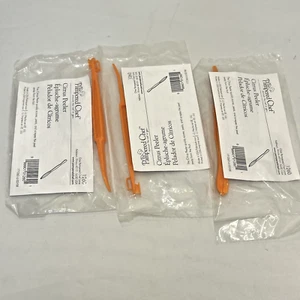 Lot Of 3 Pampered Chef Citrus Peelers 1260 Oranges Lemons Limes Grapefruit - Picture 1 of 5