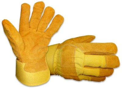 GUANTES DE INVIERNO HOMBRE B&G TRABAJO PESADO AISLADOS POLAR FORRADOS CUERO XL Foto 1 de 4