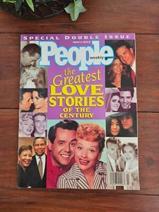 People Magazine February 1996 Greatest Love Stories Of The Century - Picture 1 of 8