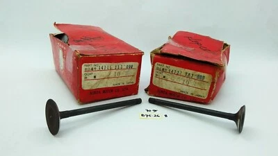 Honda CB125S CB125J XL125 CG125 76-80 Valve Inlet Exhaust Pair 14711-383-000 - Image 1 of 4