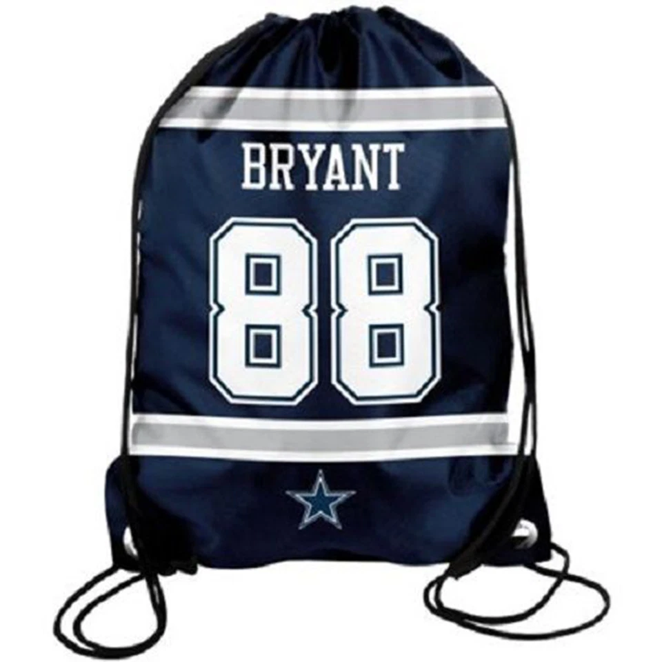 Dez Bryant #88 Dallas Cowboys - Bolso con cordón - Mochila - Bolso de gimnasio - Bolso Jersey Foto 1 de 1