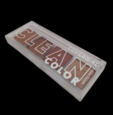 COVERGIRL Clean Fresh CLEAN COLOR Eyeshadow Quad Palette #252 SPICED COPPER - Image 1 of 4