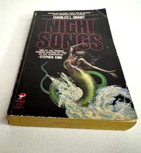 Night Songs Charles L. Grant Paperback Pocket 1984 Horror Paperback from Hell - Imagen 1 de 6