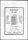 1898 Antique Print - ADVERTISING Borax Dry Soap Kitchen Laundry House (01)