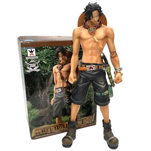 One Piece Portgas D. Ace Revival Ace 10.5" Statue Figure 2015 Banpresto w Box - Picture 1 of 15