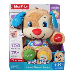 Fisher Price Laugh & Learn Smart Stages Plush Toy - Picture 1 of 17