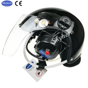 Paramotor helmet powered paragliding helmet PPG helmet EN966 standard - Picture 1 of 23