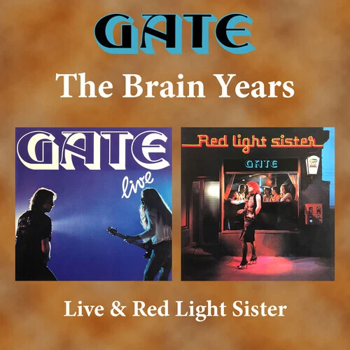 The Gate - The Brain Years: Live & Red Light Sister [New CD] Rmst - Bild 1 von 1