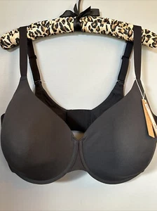New 42DDDD SKIMS FITS EVERYBODY T-SHIRT DEMI BRA ONYX BR-UWR-2294 - Picture 1 of 7