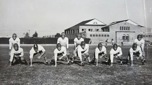 Foto Squadra Calcio CA Liceo Venezia Vintage Caschi Pelle Off Line anni 40 - Foto 1 di 6
