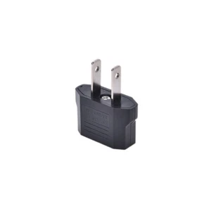2 Pin Travel Adapter US Plug to Universal Outlet Converter 110V-220V Home Socket - Picture 1 of 4