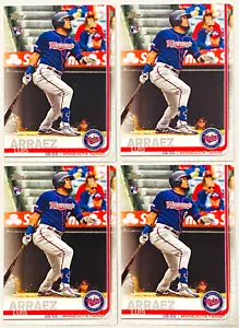 (4) Luis Arraez 2019 Topps Update Series Baseball ROOKIE NM RC Lotto #US247 - Foto 1 di 2