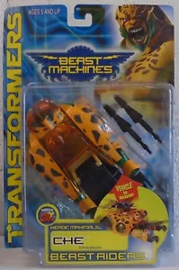 Transformers Beast Machines Beast Riders Che Cheetah Cheetor Yellow Maximal MOC - Picture 1 of 2