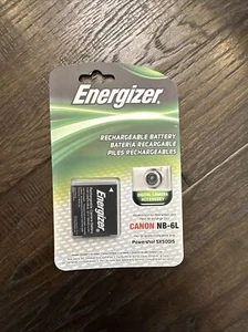 NIB Energizer NB-6L Digital Replacement Battery for Canon PowerShot & More - Picture 1 of 2
