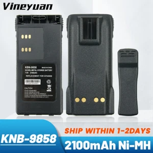 Batería 2100mAh NTN9815 NTN9858 NI-MH para MOTOROLA XTS1500 XTS2500 MT1500 RP1500 - Imagen 1 de 12
