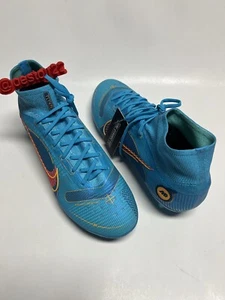 NIKE MERCURIAL SUPERFLY 8 ELITE FG [DJ2839 484] FOOTBALL CLEATS CHLORINE Sz 13 - Picture 1 of 8