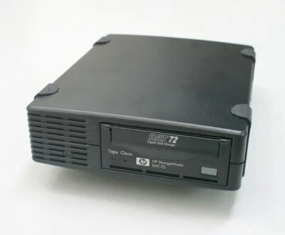 HP StorageWorks DAT72 DDS5 external SCSI tape drive Q1523B  393485-001 - Image 1 of 2