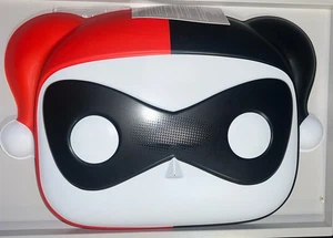 NWT DC Batman Harley Quinn Funko Pop! Vacuform Mask Wall Hanger Joker Display - Picture 1 of 10