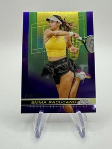 2024 Topps cromo Emma Raducanu #198 refractor púrpura/499 - Imagen 1 de 2