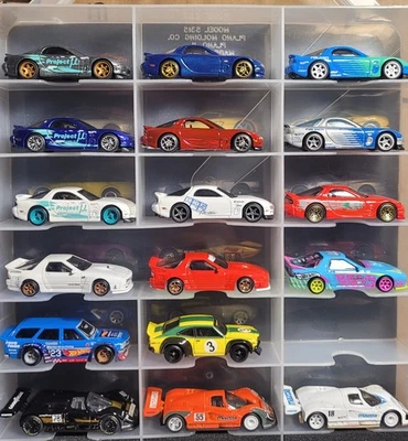 Hot Wheels Mazda Lot (x17) Premium RX7 RLC RX3 LBWK Pandem FC RX7 787B Customs - Image 1 of 4