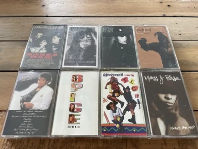 R&B 10 tape lot Michael Jackson Mary J. Blige TLC Spice Girls Destiny’s Child - Image 1 of 4
