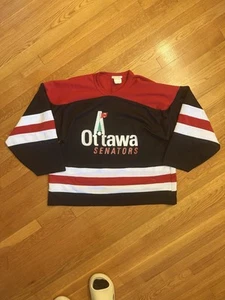 Ottawa Senators Vintage Peace Tower Logo Hockey Jersey - Picture 1 of 5