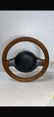 Volant Cuir Marron Smart 450 - Photo 1/2
