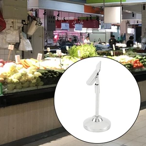 Schildhalter Clip Anhänger Clip Profi Tragbar Silber Kompakt Tischnummer - Bild 1 von 7