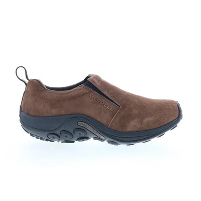 Merrell Jungle Moc J65685W Hombres Marrón Mocasines Anchos y Zapatos Sin Cordones Informales 10 Foto 1 de 4