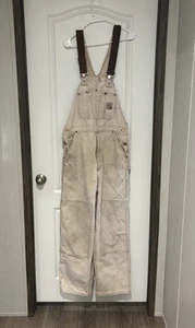 Mono con tirantes Carhartt Vintage Union Hecho en EE. UU. Lona Doble Rodilla 36x29 - Imagen 1 de 20